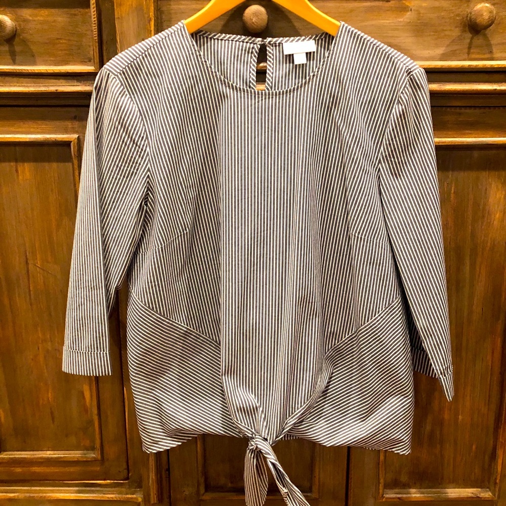 J.Jill tie front shirt medium